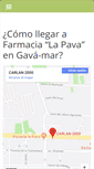 Mobile Screenshot of farmacialapava.com